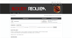 Desktop Screenshot of bloodyrequiem.com