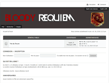 Tablet Screenshot of bloodyrequiem.com